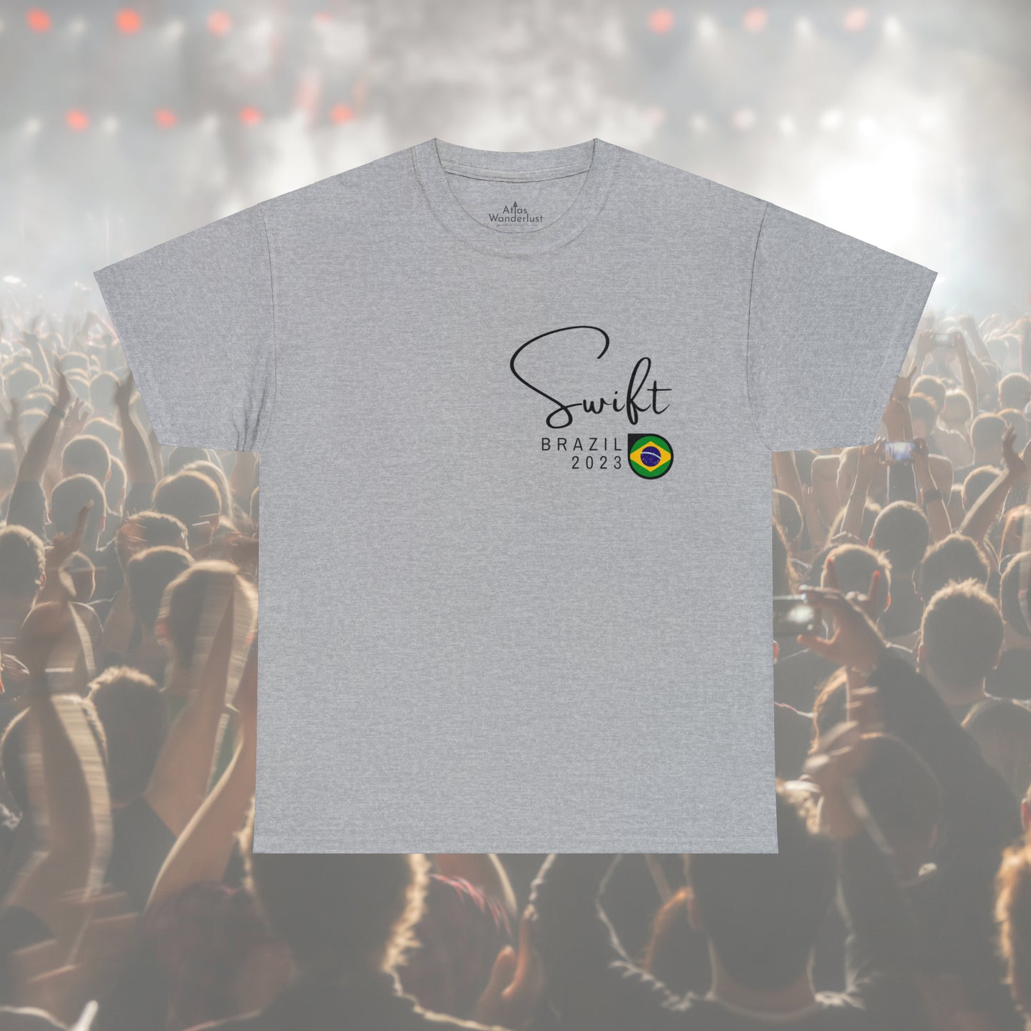 Swift Tour T-Shirt Brazil Concert Tee