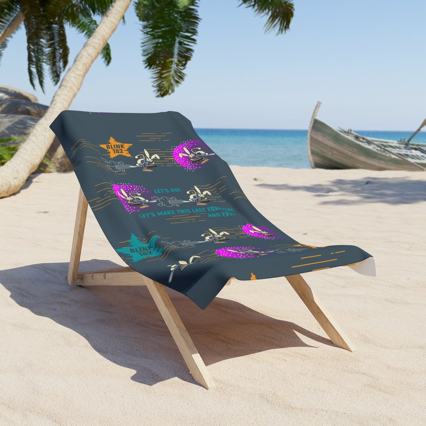 Blink 182 Beach Towel, First Date