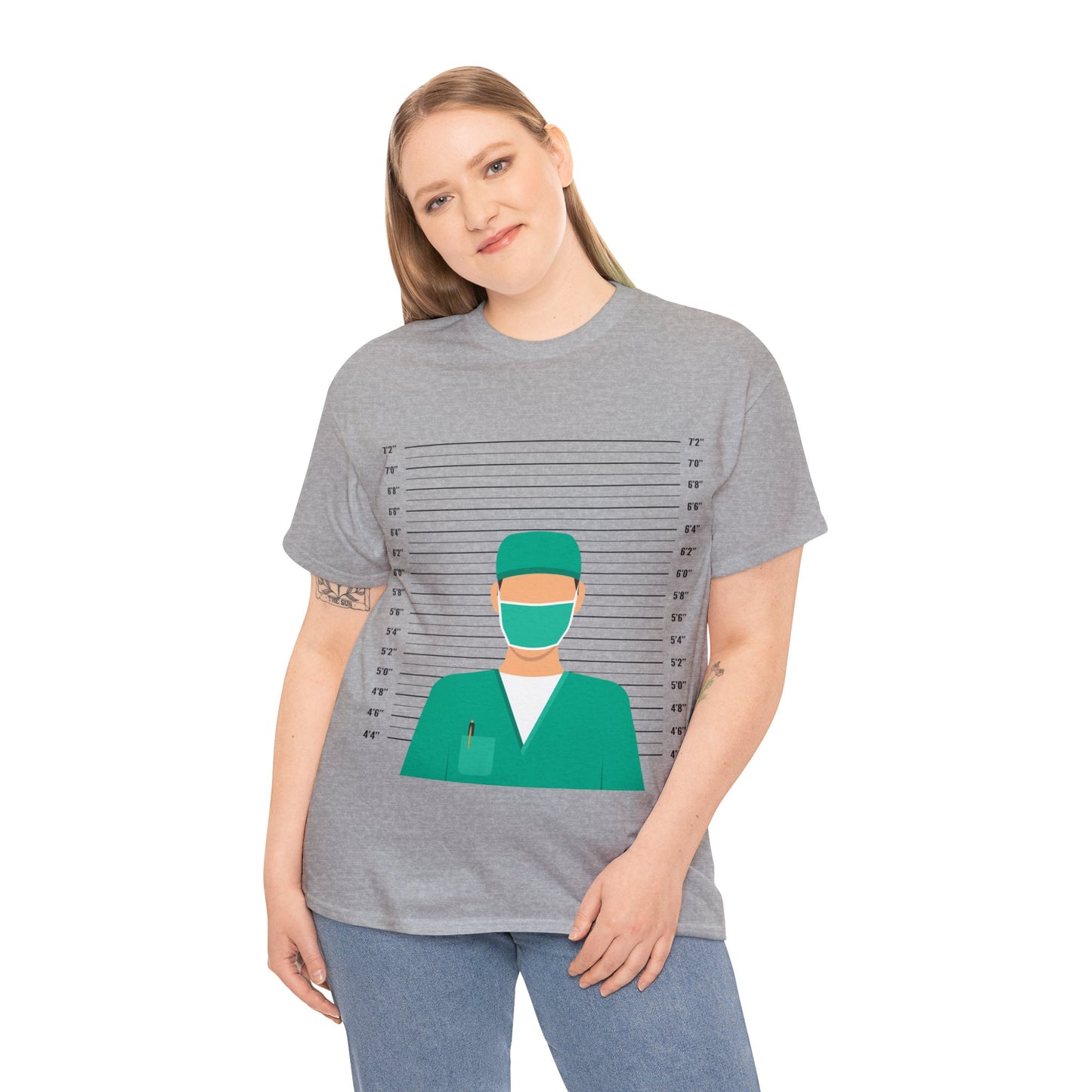 Dr. Mugshot T-Shirt, Funny Physician Tee