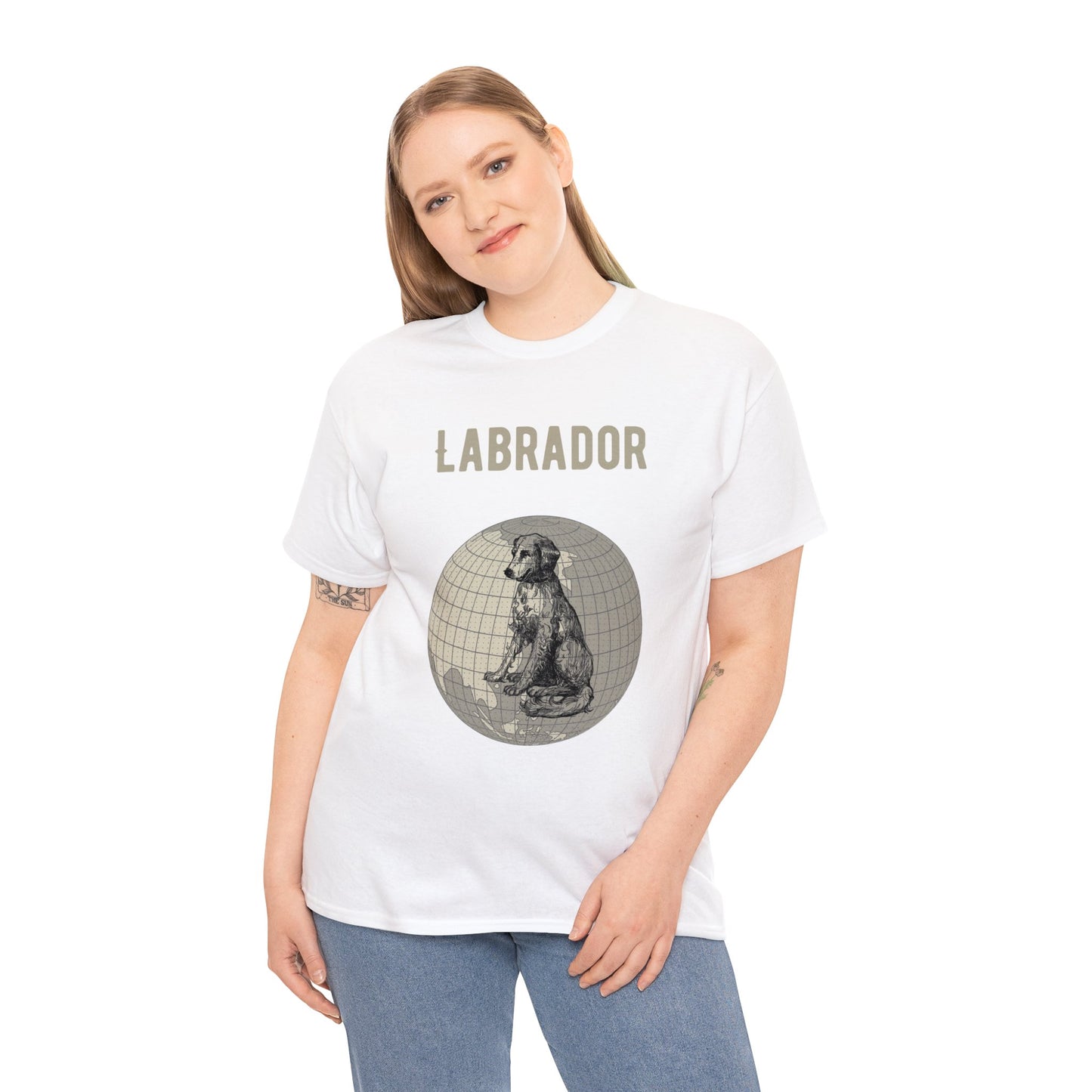 Labrador RetrieverT-Shirt, Old-World Map Tee