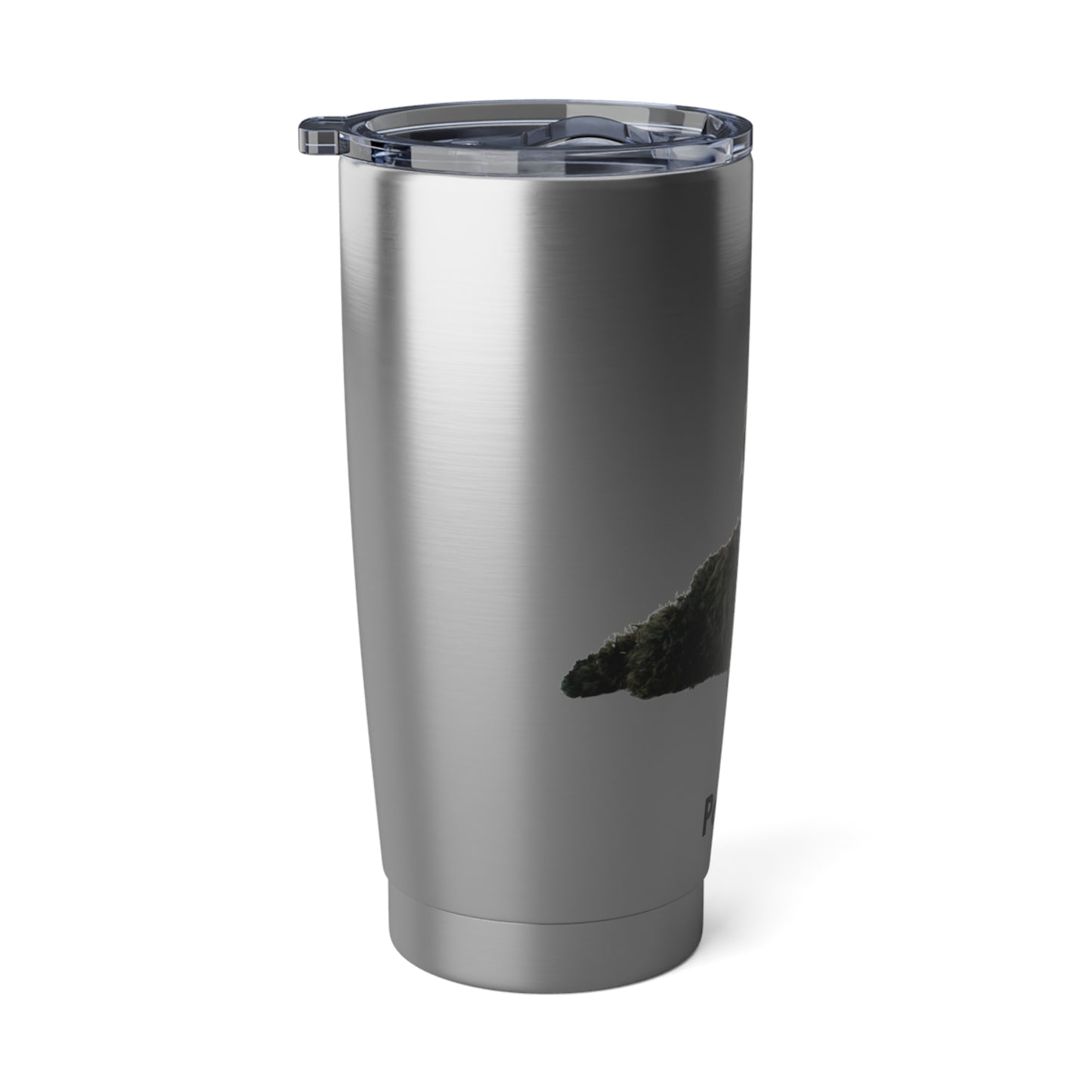 Poodle Tumbler, Spoo, 20 oz Stainless Steel
