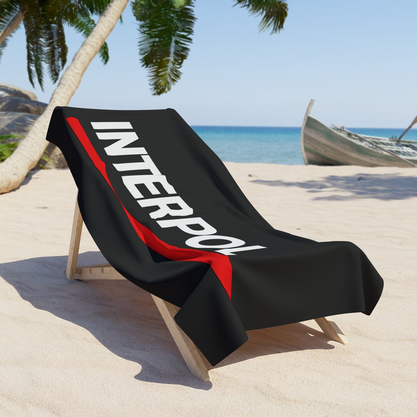 Interpol Beach Towel