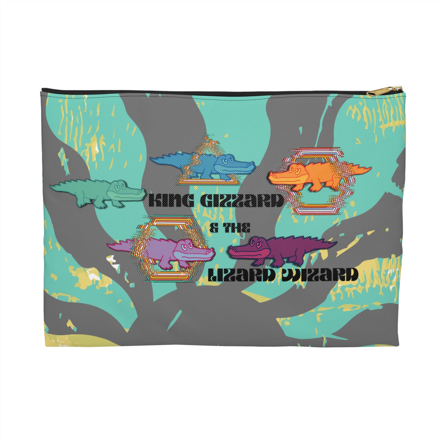 King Gizzard & the Lizard Wizard Accessory Pouch, KGLW Bag