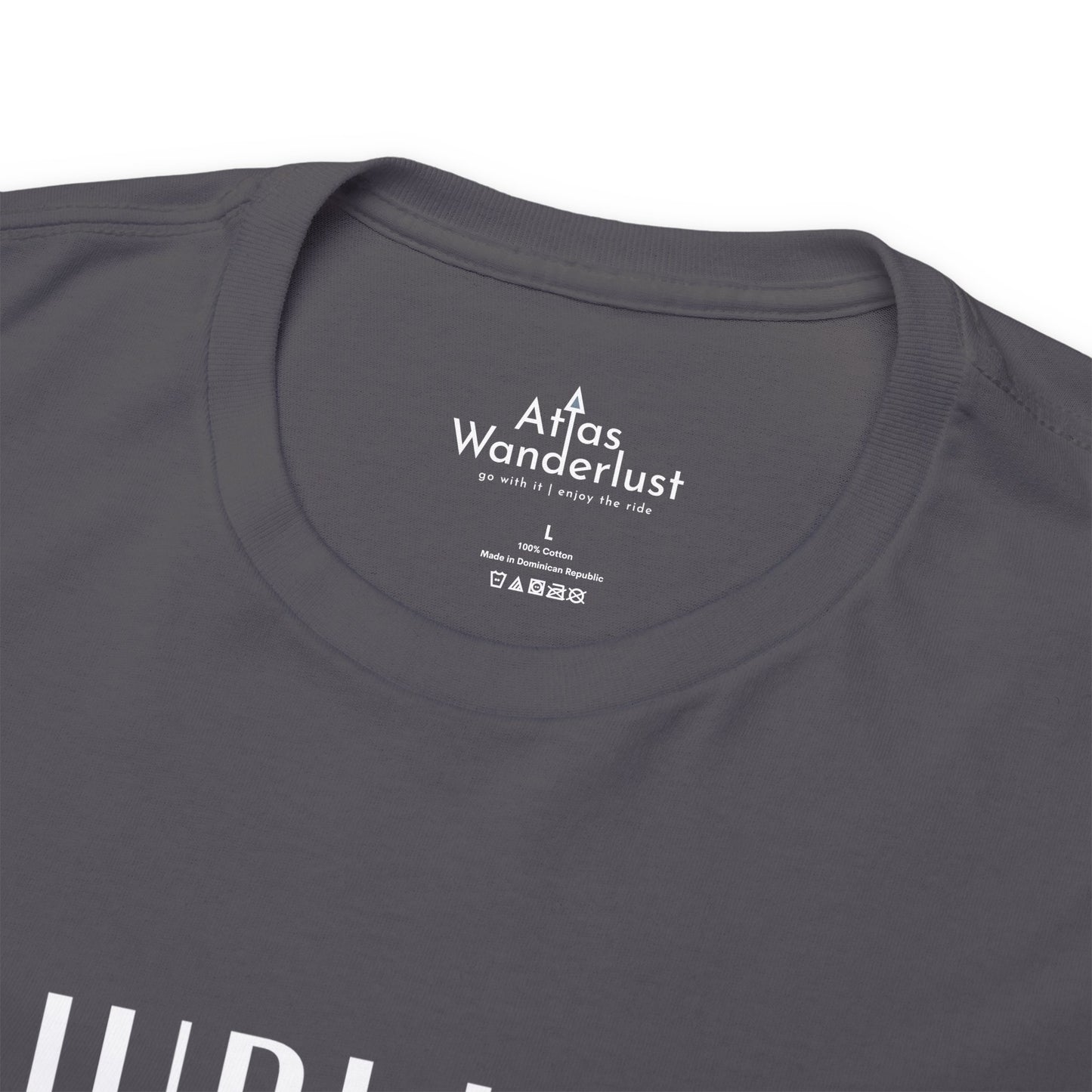 Ljubjana Slovenia Coordinates Tee, Modern Travel Tee