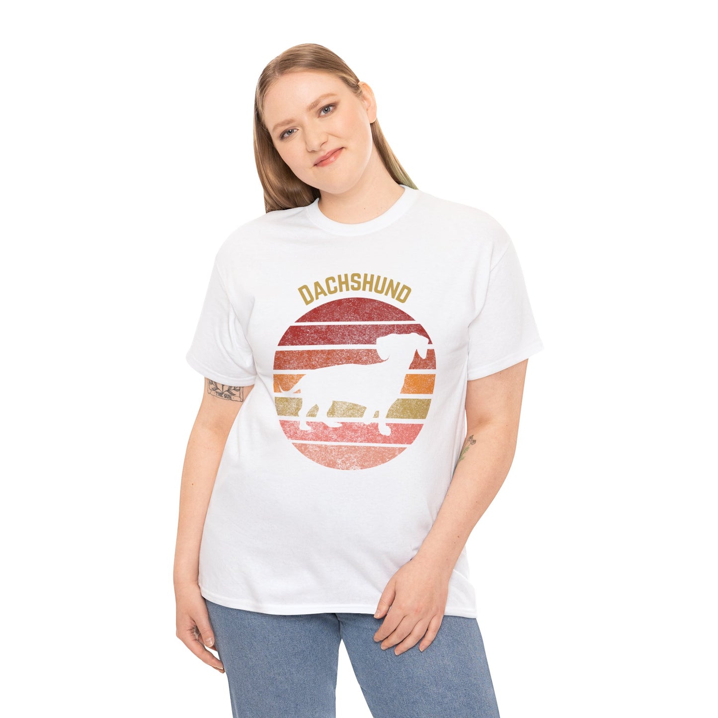 Dachshund T-Shirt, Retro Wiener Dog tee