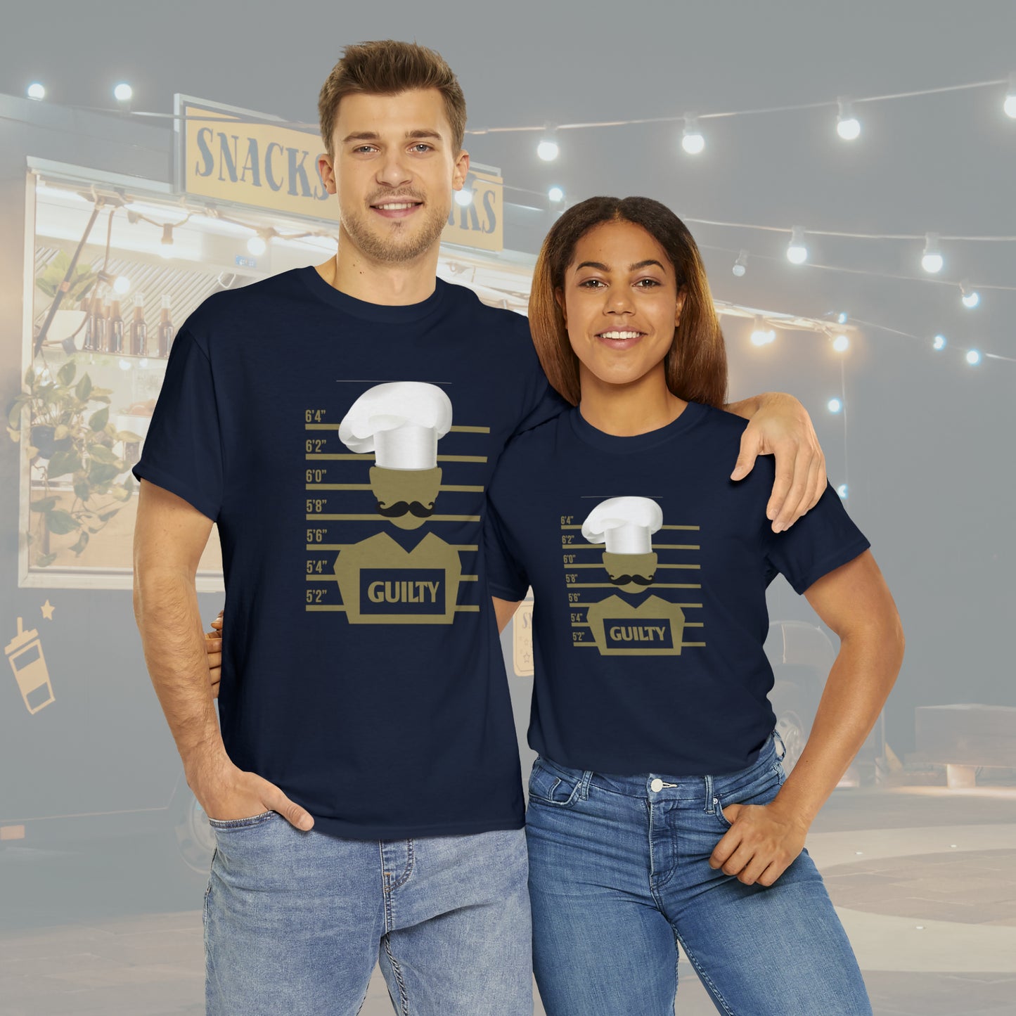 Chef Mugshot T-Shirt, Killer Cook Tee