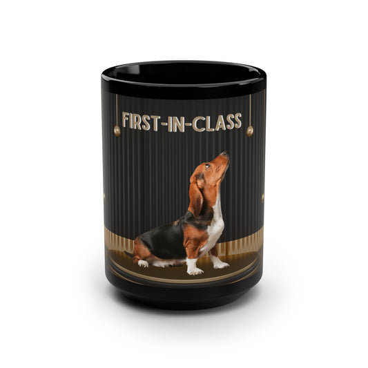 Basset Hound Coffee Mug - Dog Lover Ceramic Mug