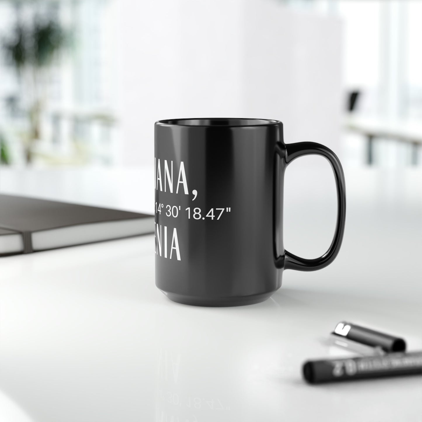 Ljubljana, Slovenia Mug Atlas Wanderlust