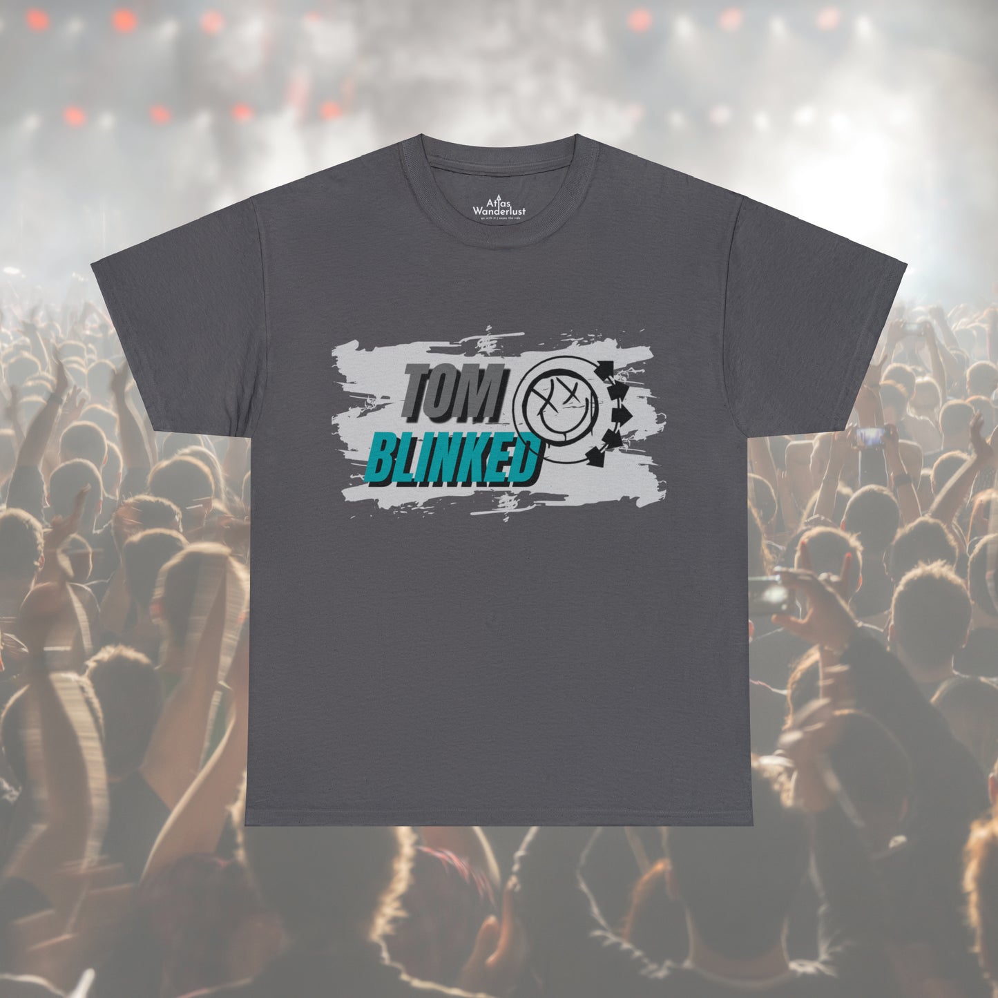 Blink 182 T-Shirt, Tom Delonge Blinked Tee