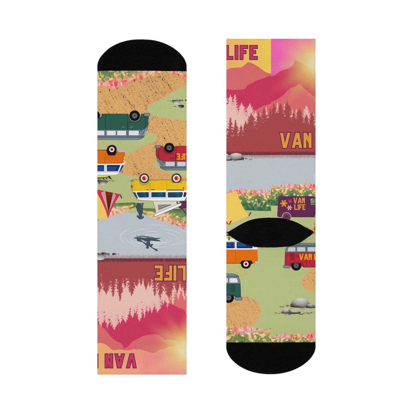 Van Life Socks, Sherbert