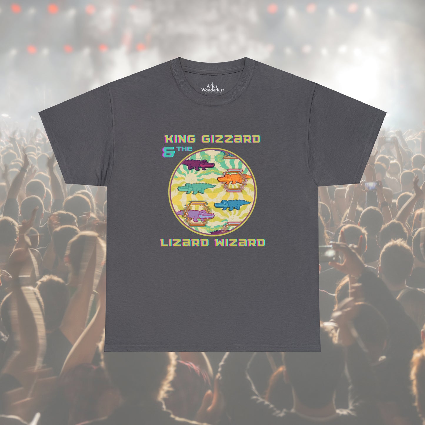 King Gizzard & Wizard Lizard T-Shirt, KGLW Alligator