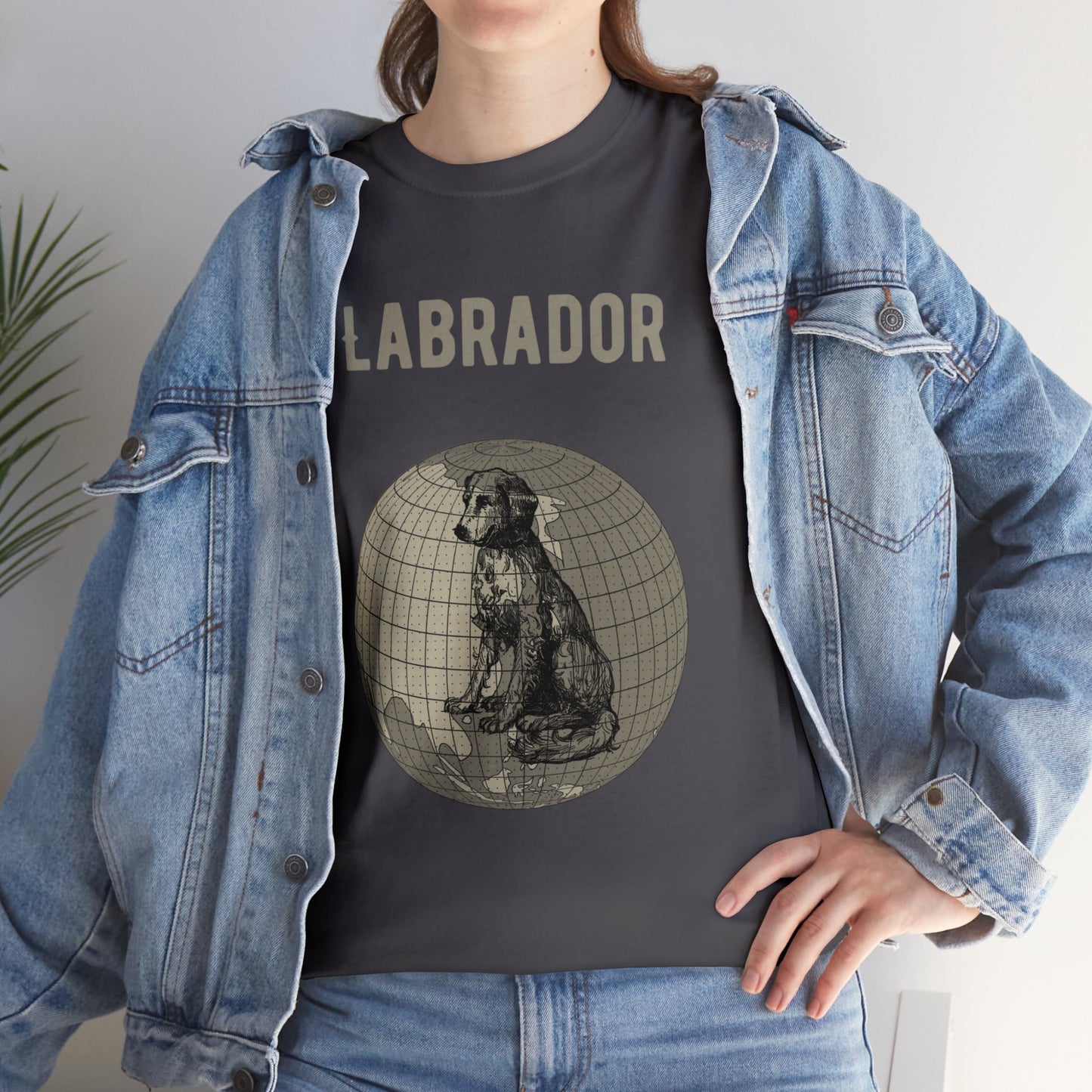 Labrador RetrieverT-Shirt, Old-World Map Tee