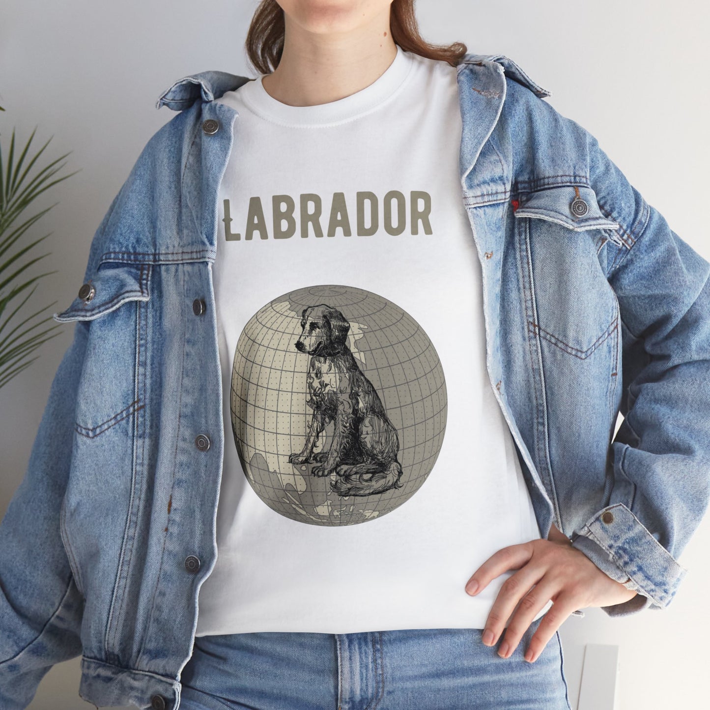 Labrador RetrieverT-Shirt, Old-World Map Tee
