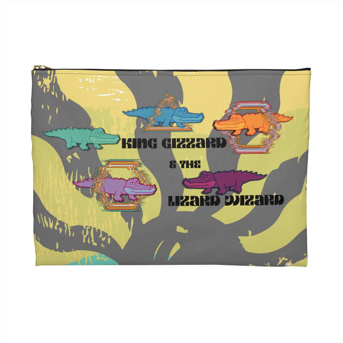 King Gizzard & the Lizard Wizard Accessory Pouch, KGLW Bag