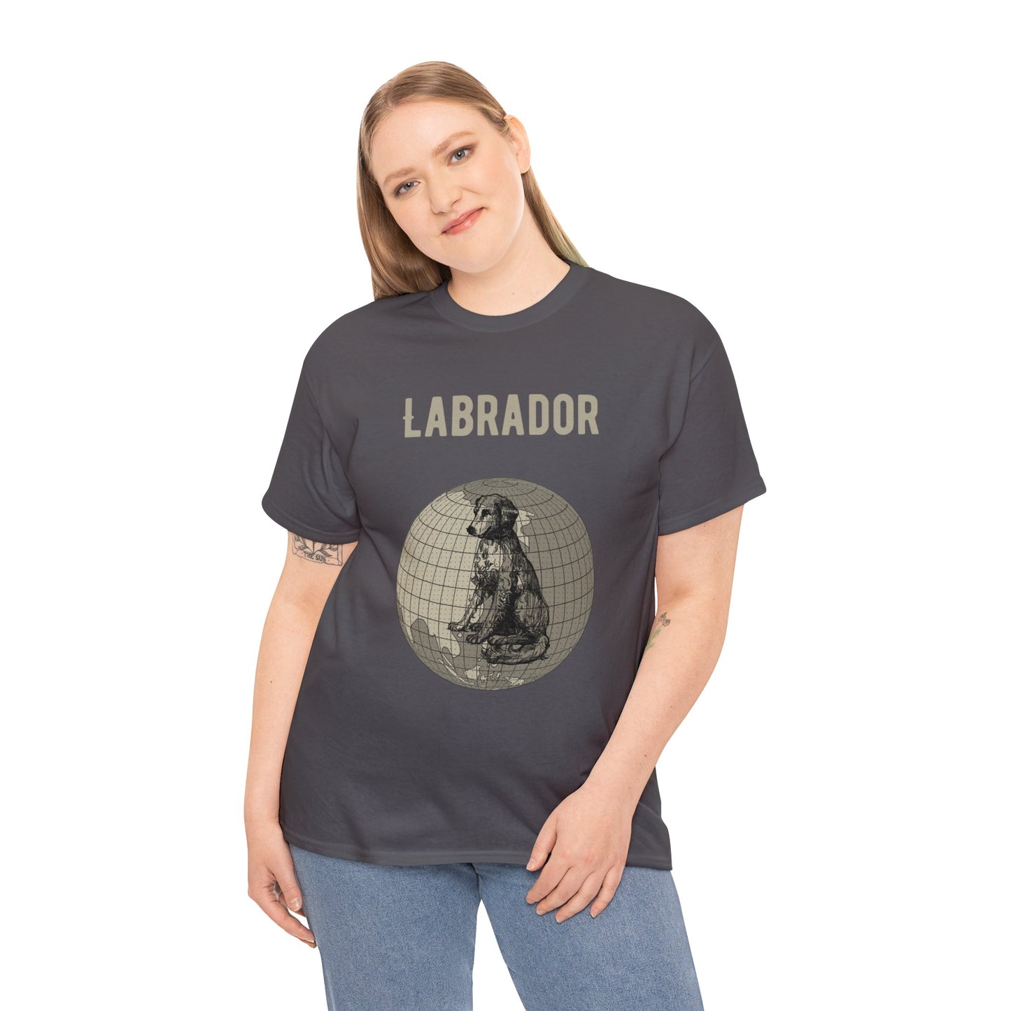 Labrador RetrieverT-Shirt, Old-World Map Tee