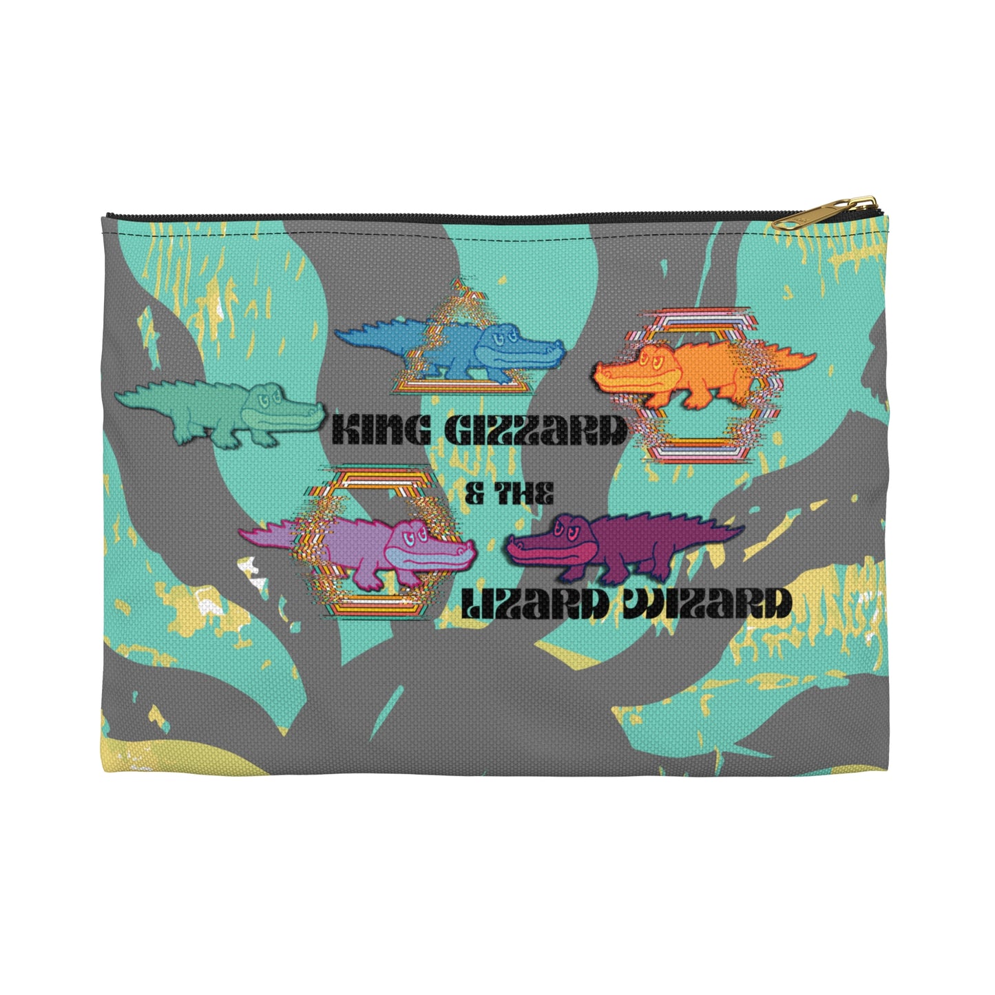 King Gizzard & the Lizard Wizard Accessory Pouch, KGLW Bag