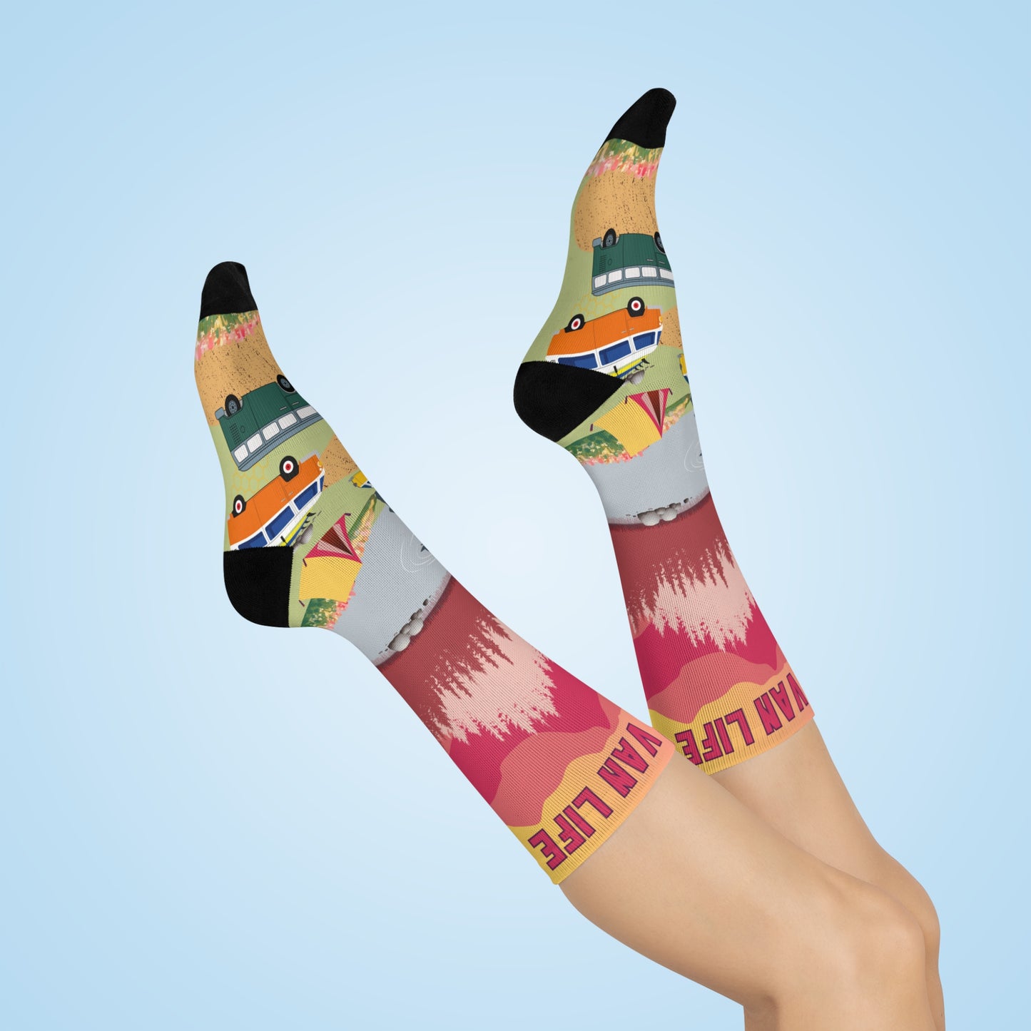 Van Life Socks, Sherbert