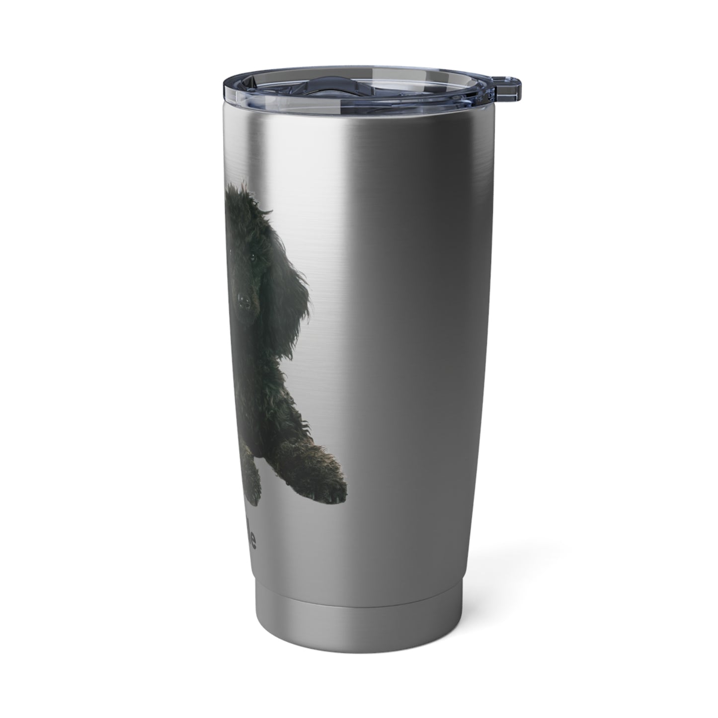 Poodle Tumbler, Spoo, 20 oz Stainless Steel