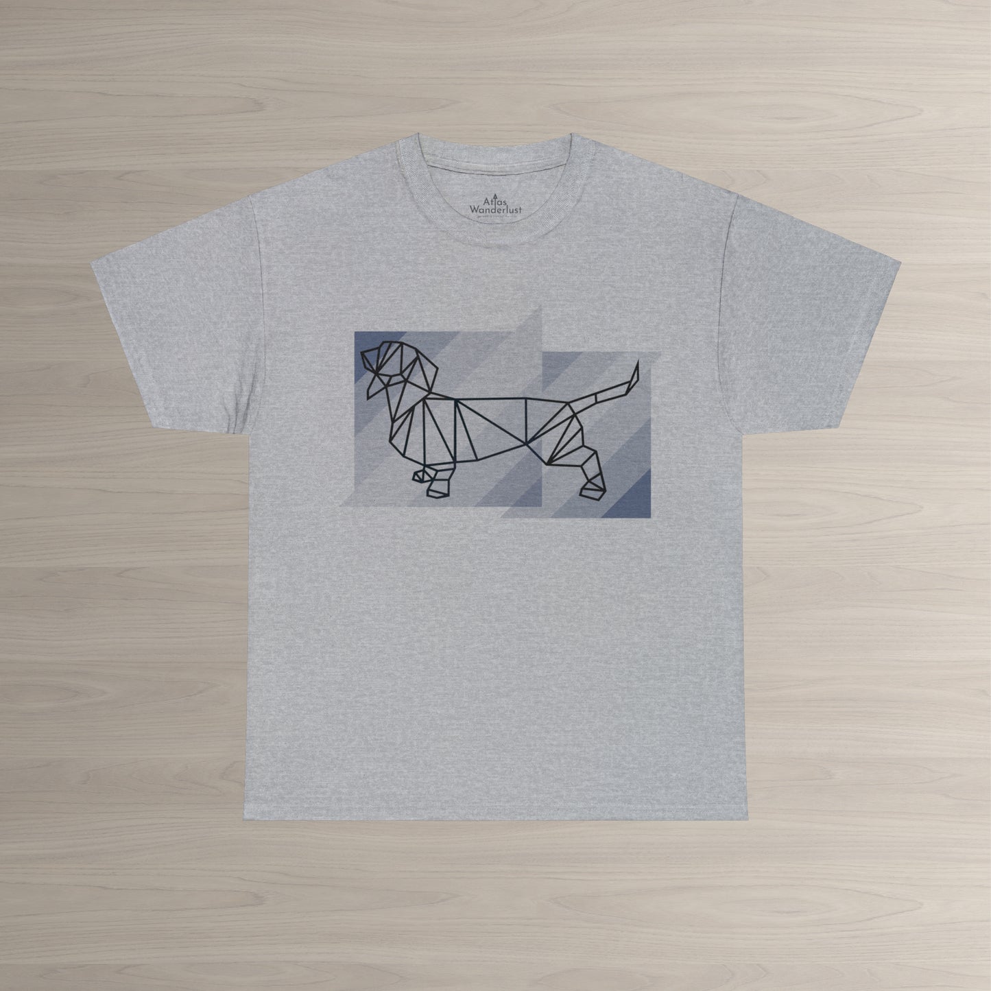Dachshund T-Shirt, Origami Wiener Dog Tee