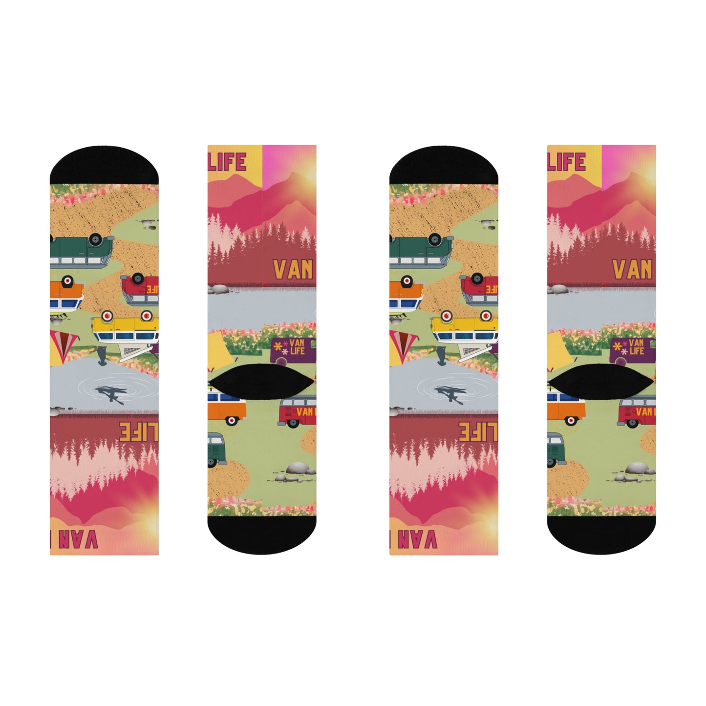 Van Life Socks, Sherbert