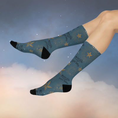 Smashing Pumpkins Socks Mellon Collie Unisex Adult Stretchy Mid Calf Original