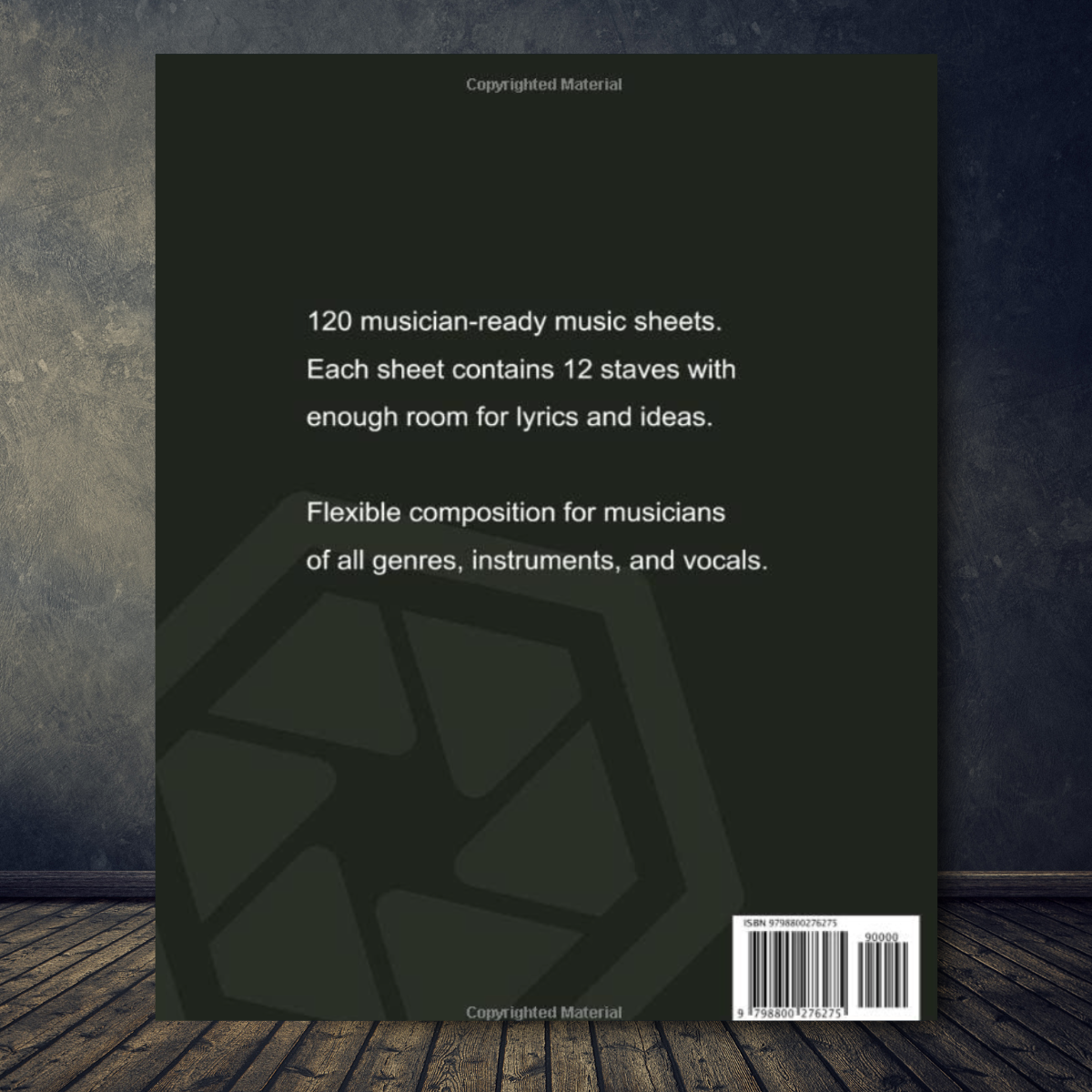 Blank Sheet Music Violin
