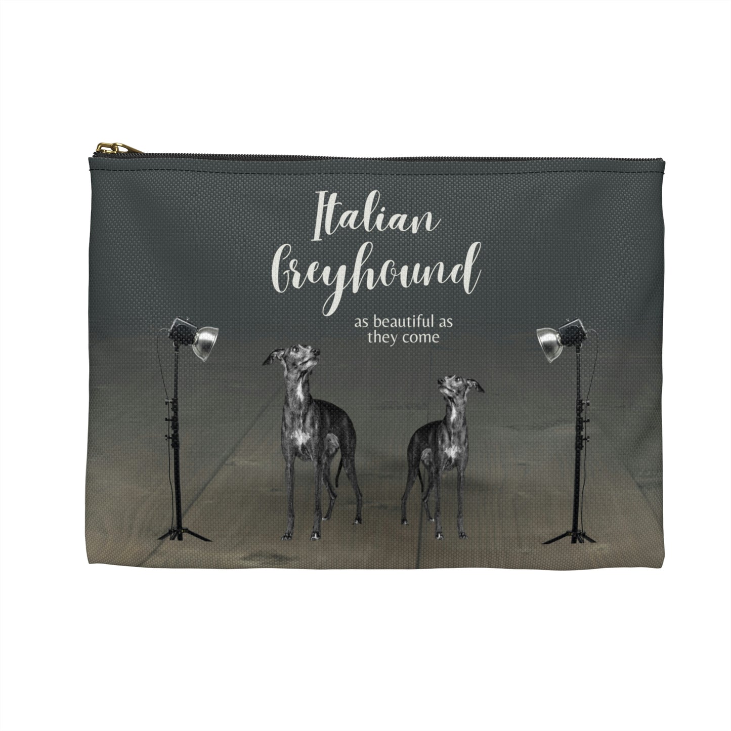 Italian Greyhound Accessory Pouch, Photo Shoot