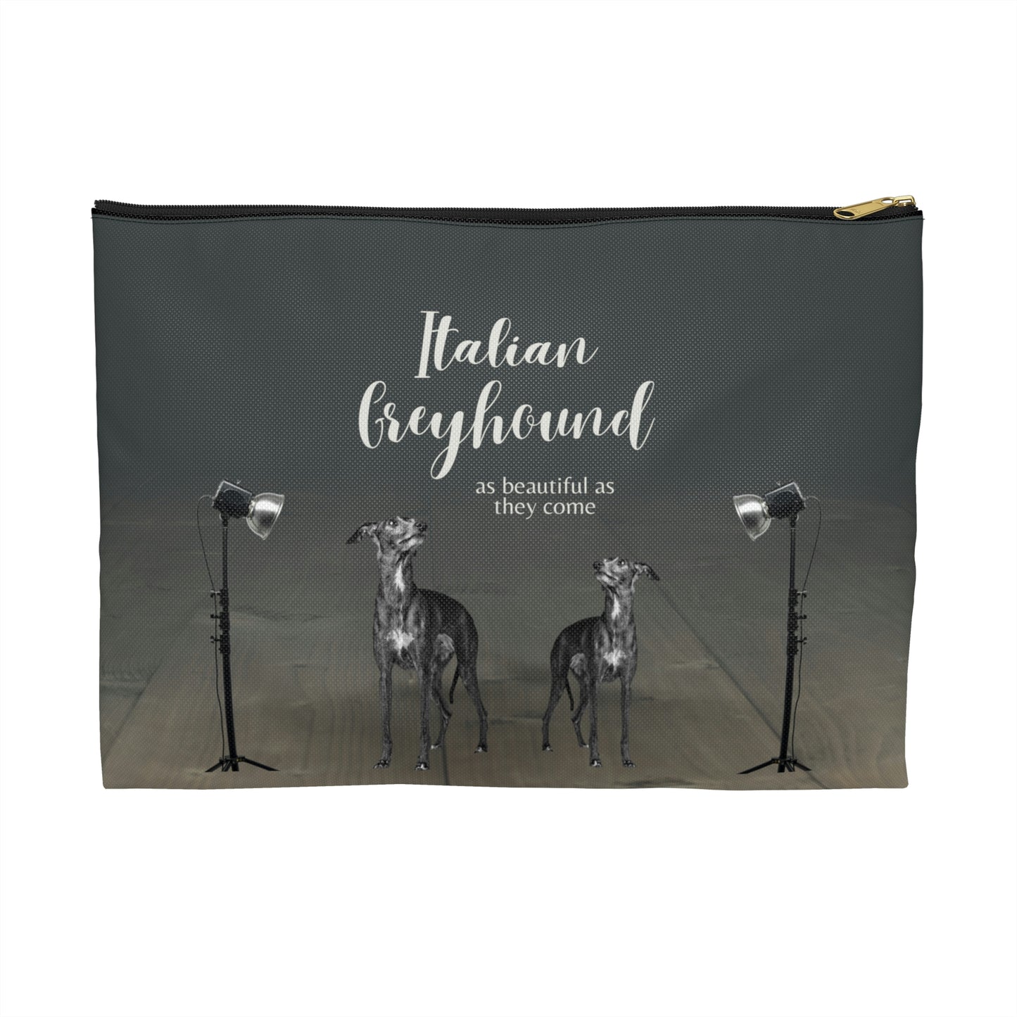 Italian Greyhound Accessory Pouch, Photo Shoot