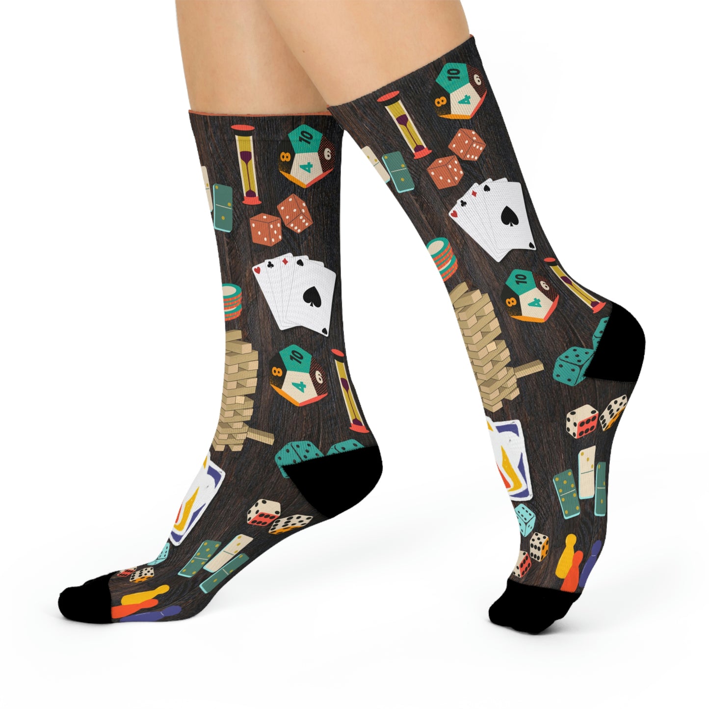 Family Game Night Socks, Fun at Large!