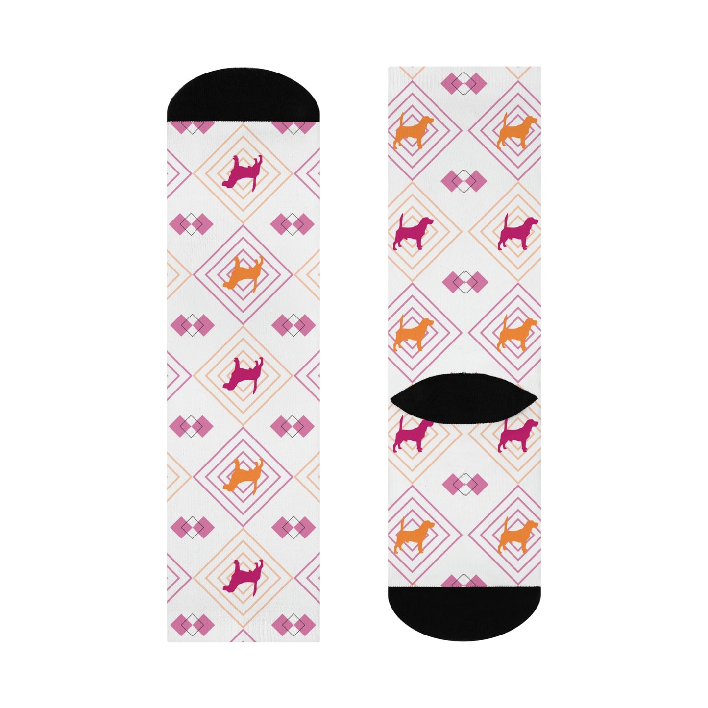 Vibrant Beagle Socks