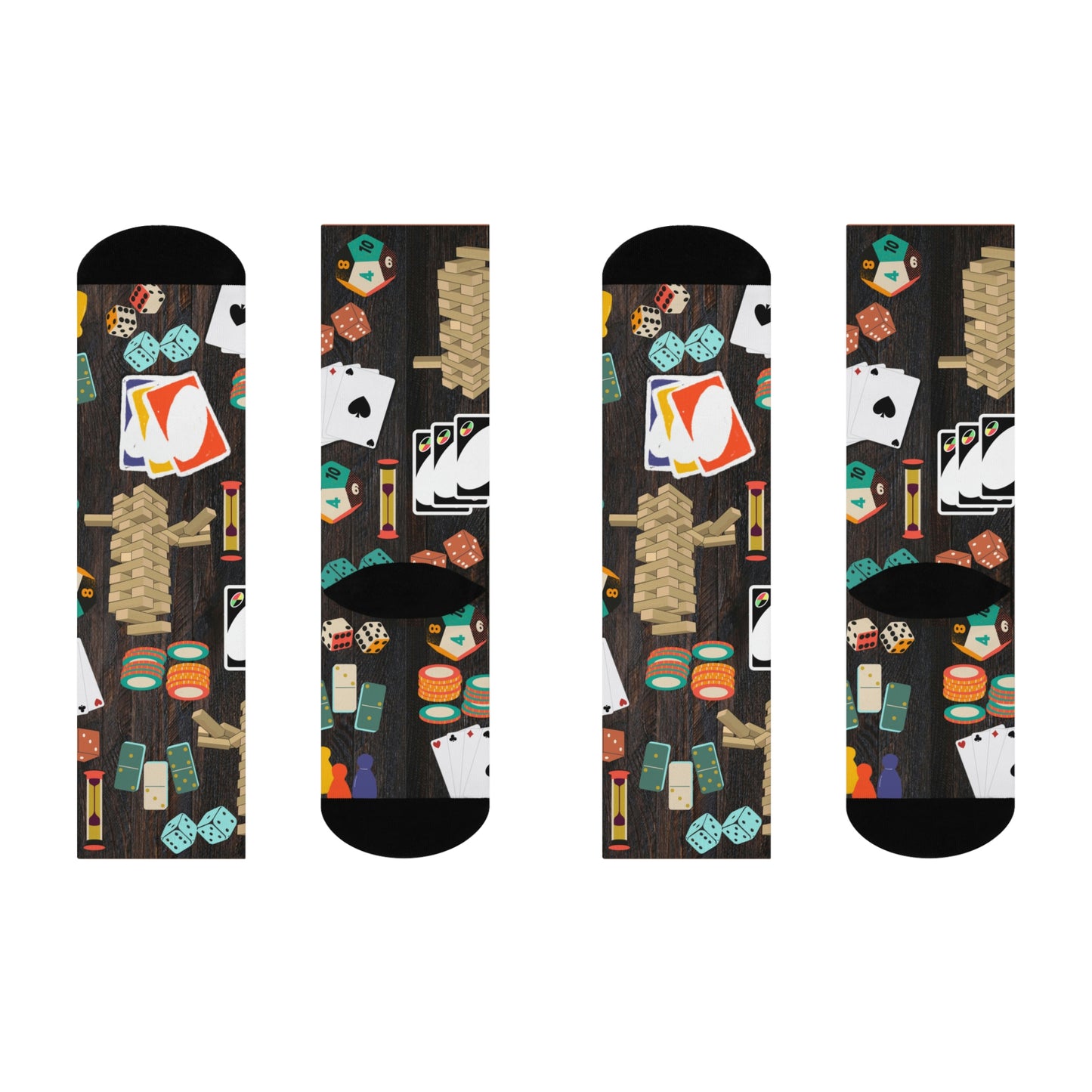 Family Game Night Socks, Fun at Large!