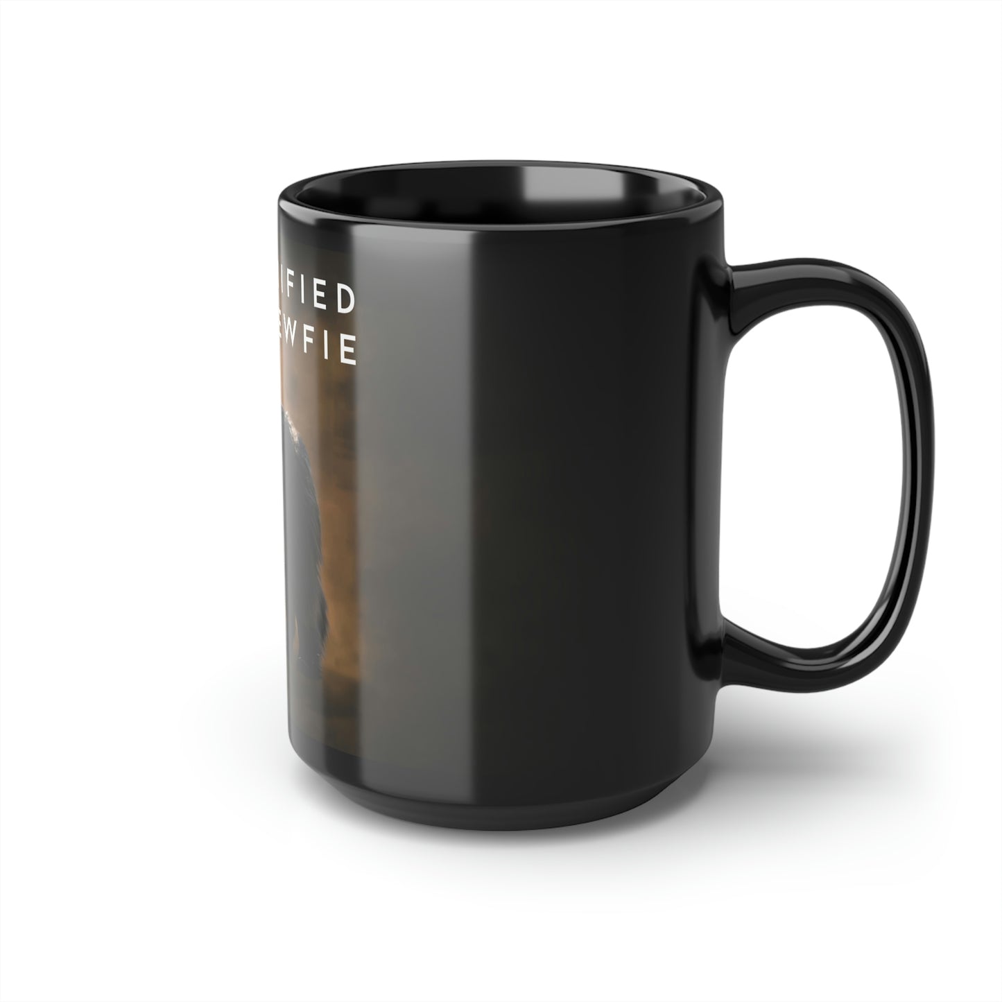 Newfoundland coffee mug, Newfie mug, large 15 oz ceramic, Modern, Original - The Dapper Dogg
