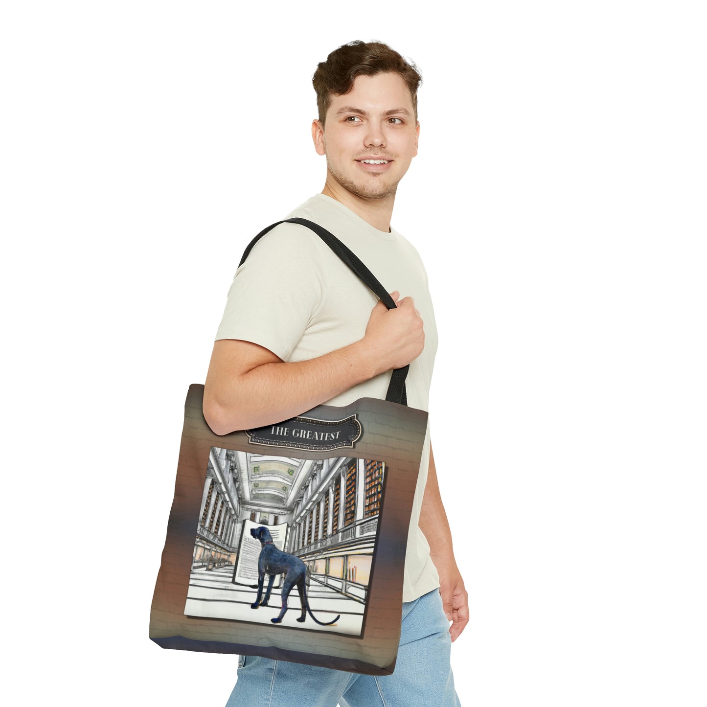 Great Dane Tote Bag, Modern