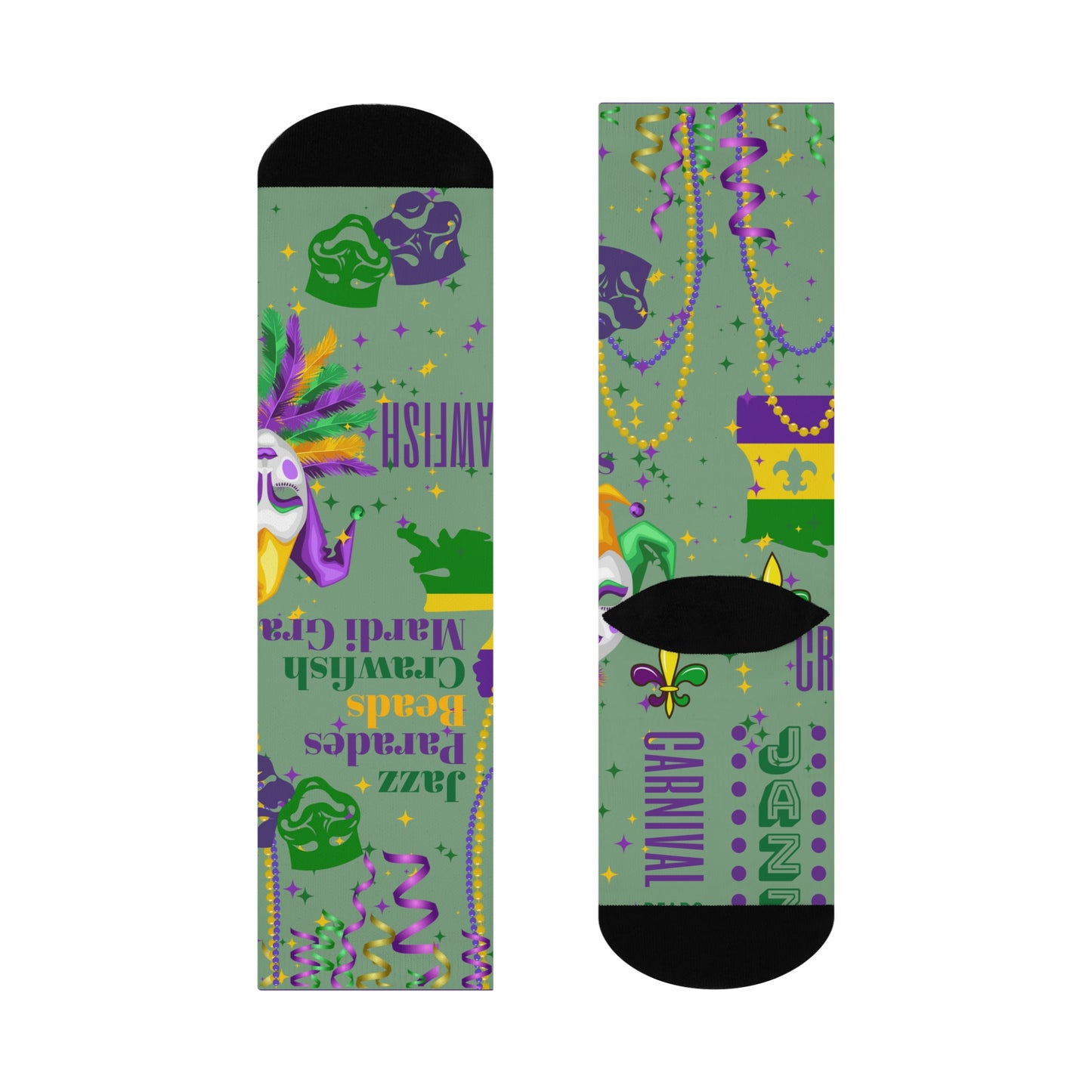 Mardi Gras Socks, The Big Easy