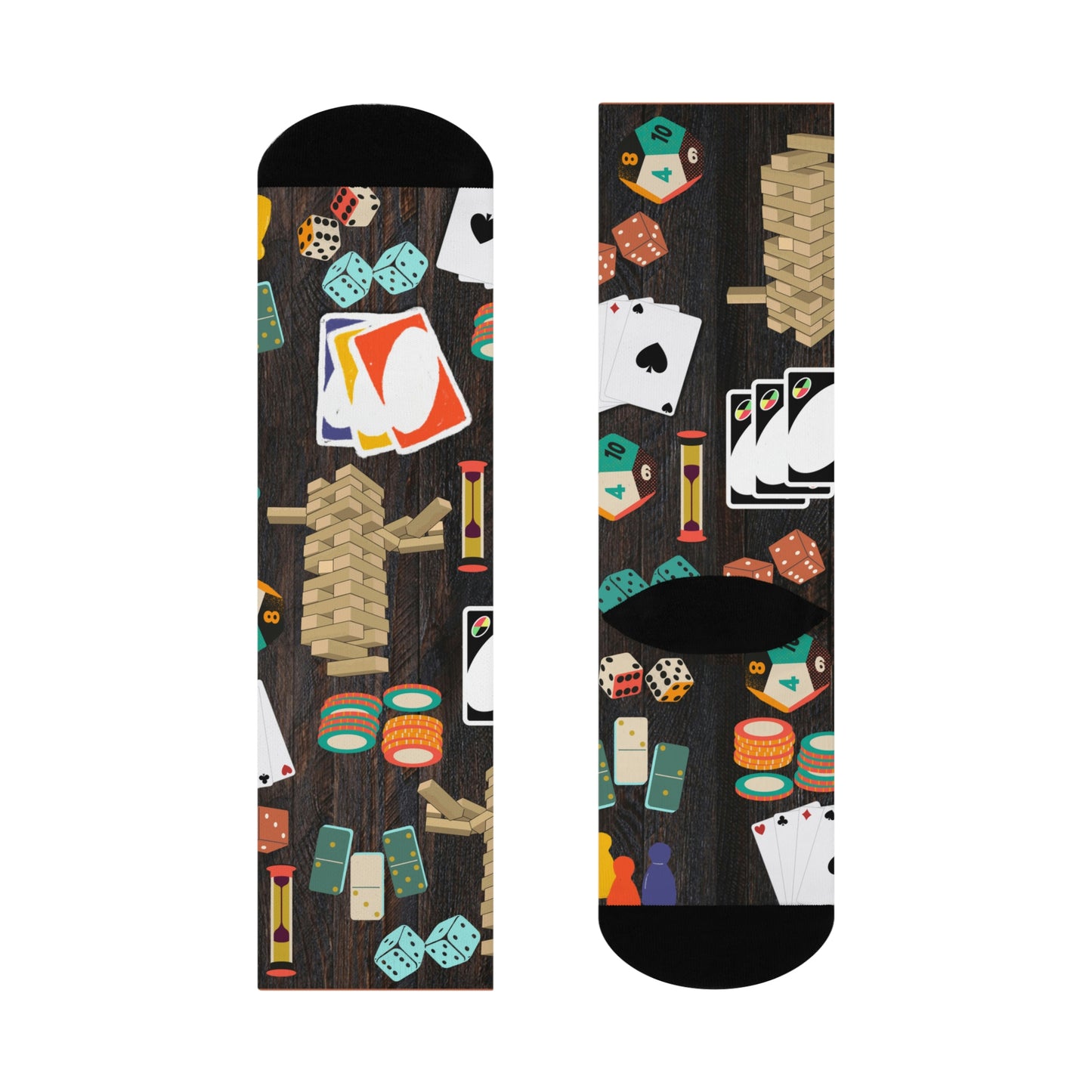 Family Game Night Socks, Fun at Large!