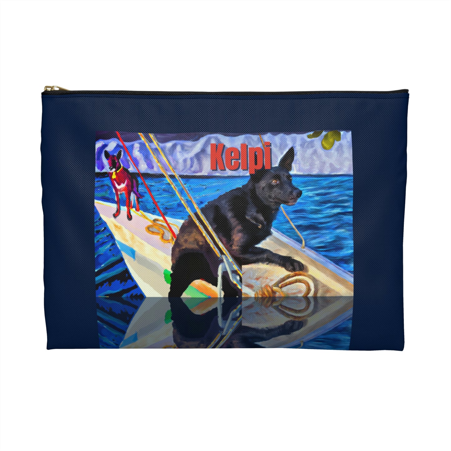 Australian Cattle Dog Accessory Pouch, Kelpie Bag