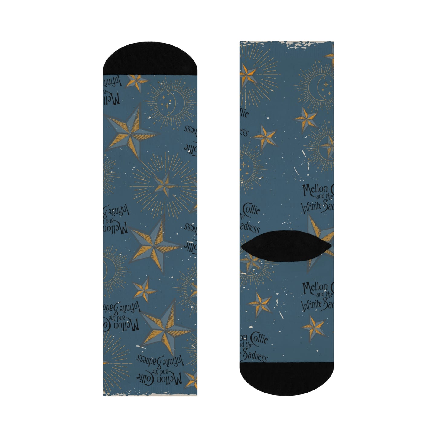 Smashing Pumpkins Socks Mellon Collie Unisex Adult Stretchy Mid Calf Original