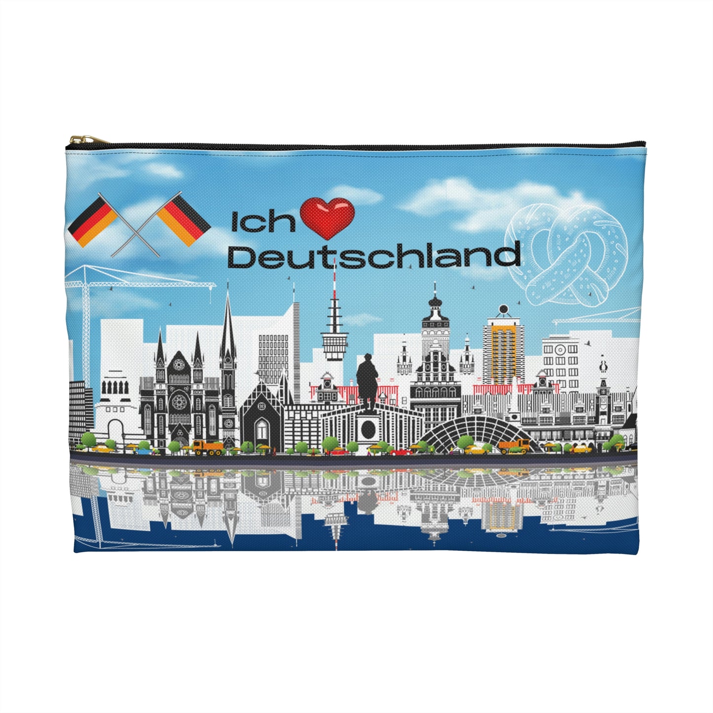 Germany Accessory Pouch, Deutschland Bag