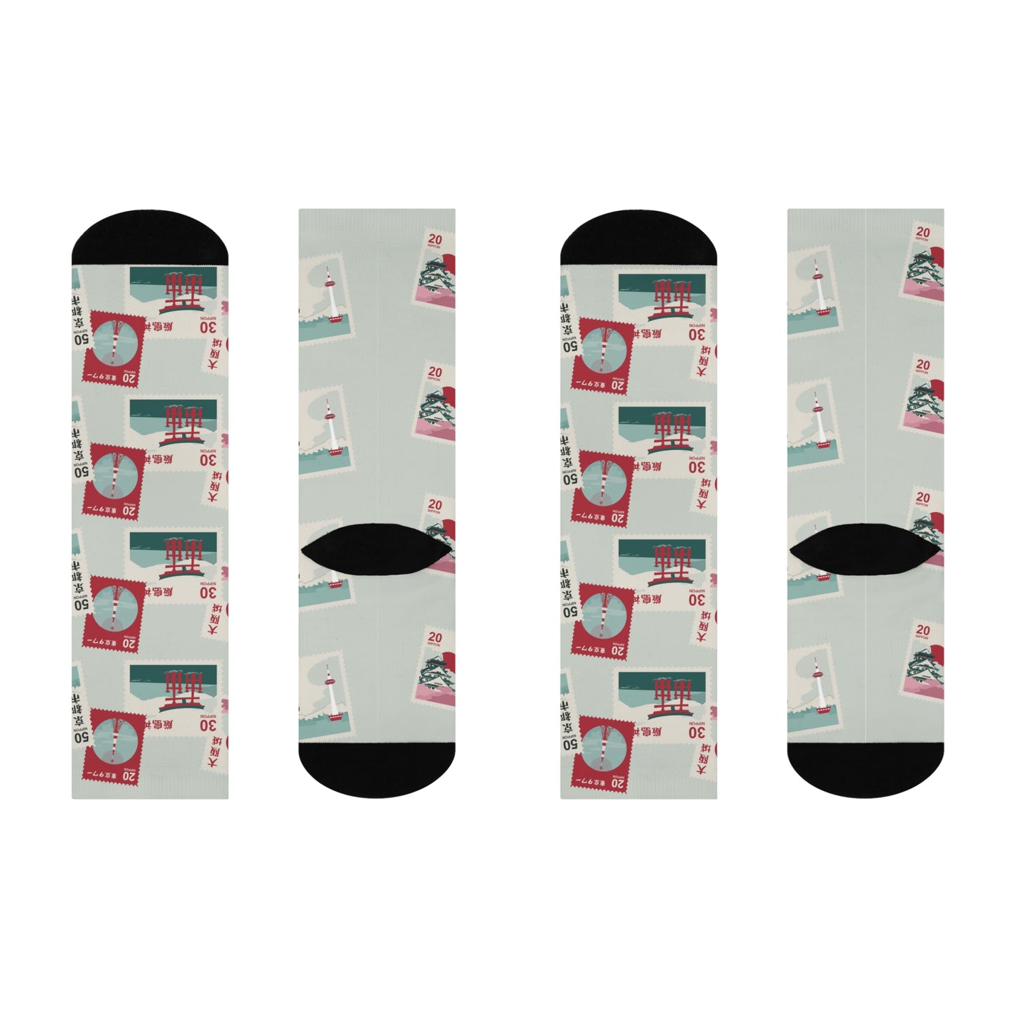 Unique Stamp Design Socks