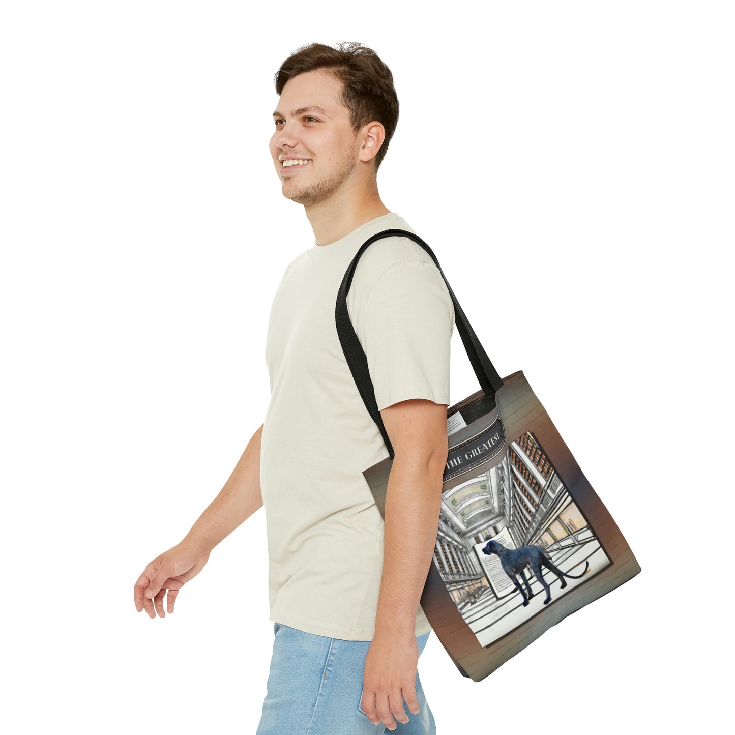 Great Dane Tote Bag, Modern
