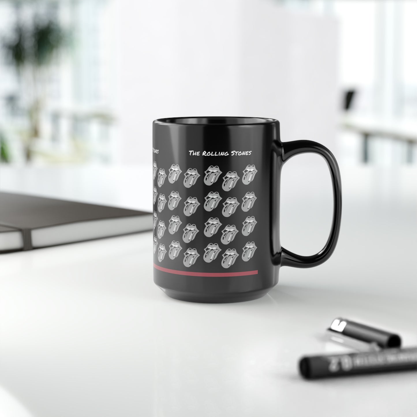 Rolling Stones Mug, Paint It Black