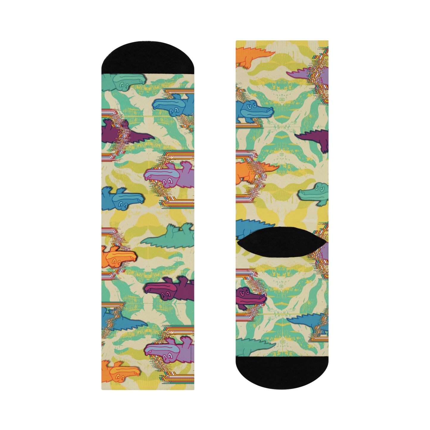 King Gizzard & the Lizard Wizard Psychedelic Socks 1 Unisex Adult Stretchy Mid Calf Original