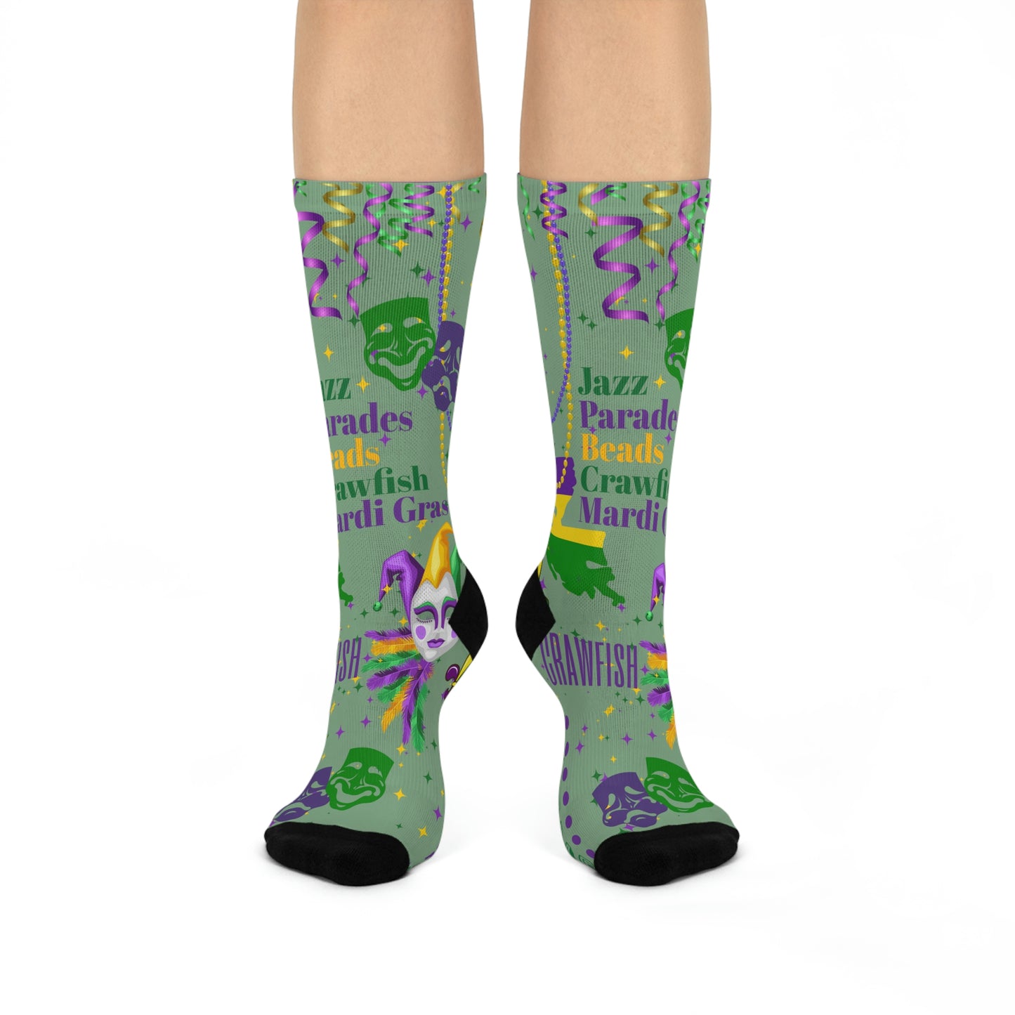 Mardi Gras Socks, The Big Easy