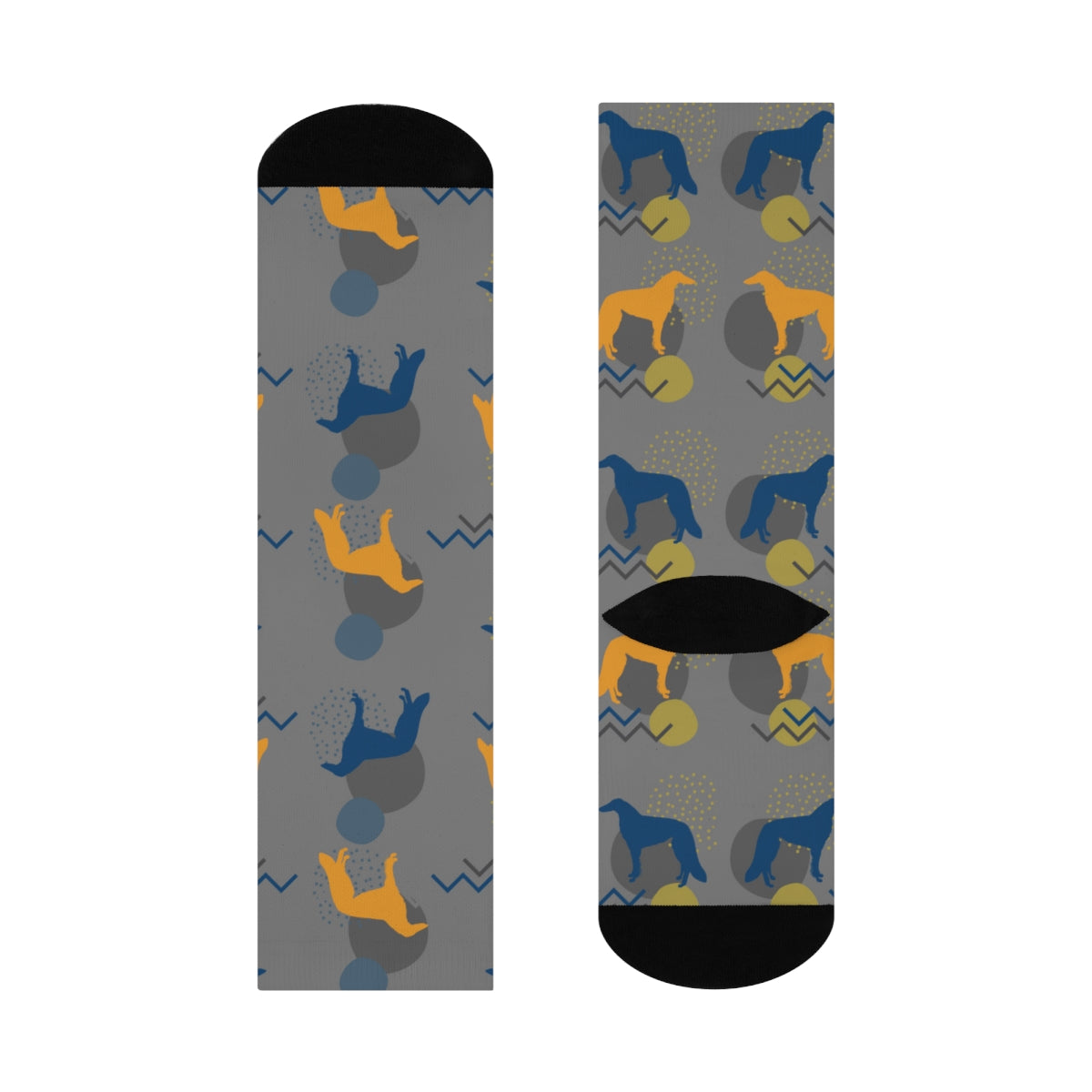Classic Borzoi Socks | Hound Dog Socks | The Dapper Dogg