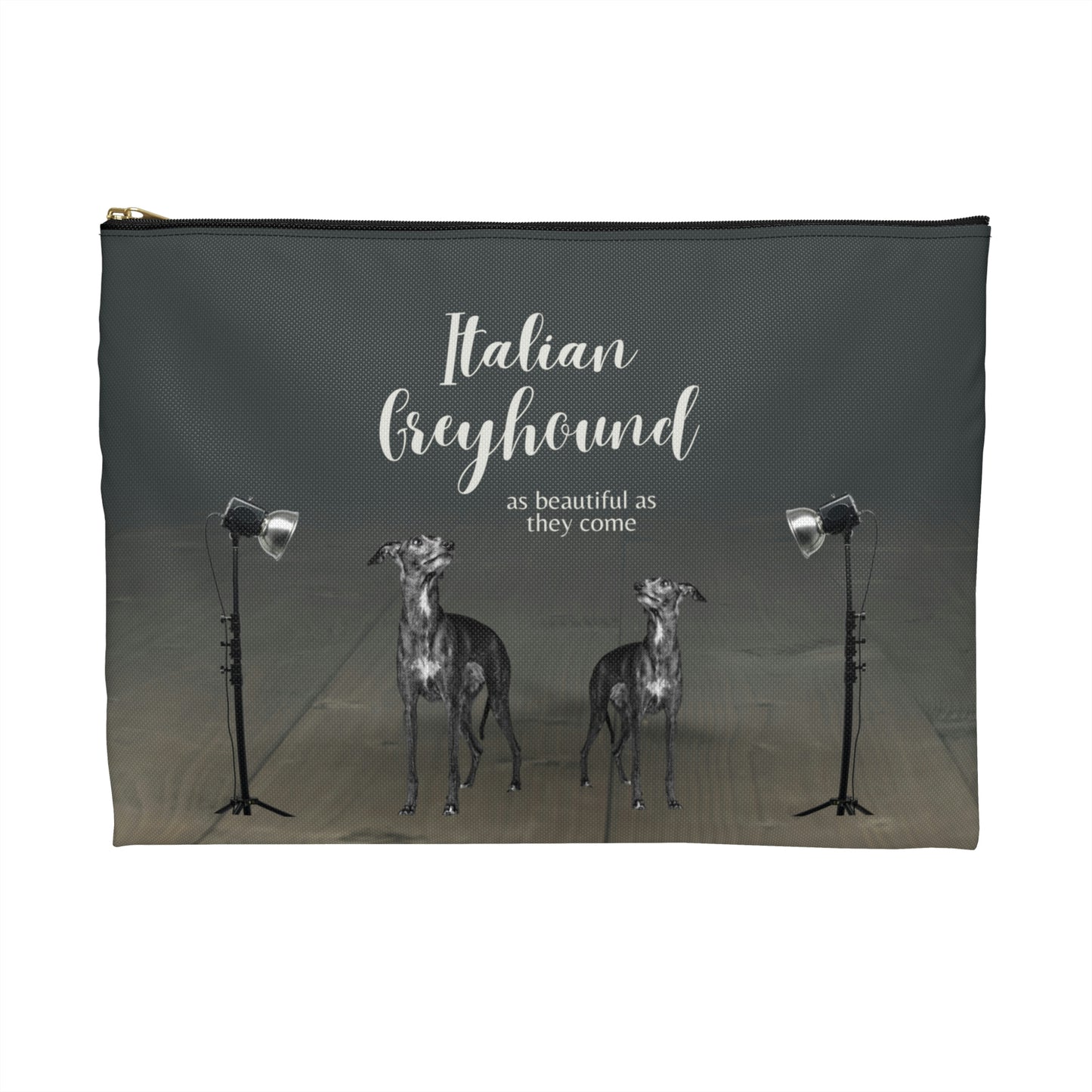 Italian Greyhound Accessory Pouch, Photo Shoot