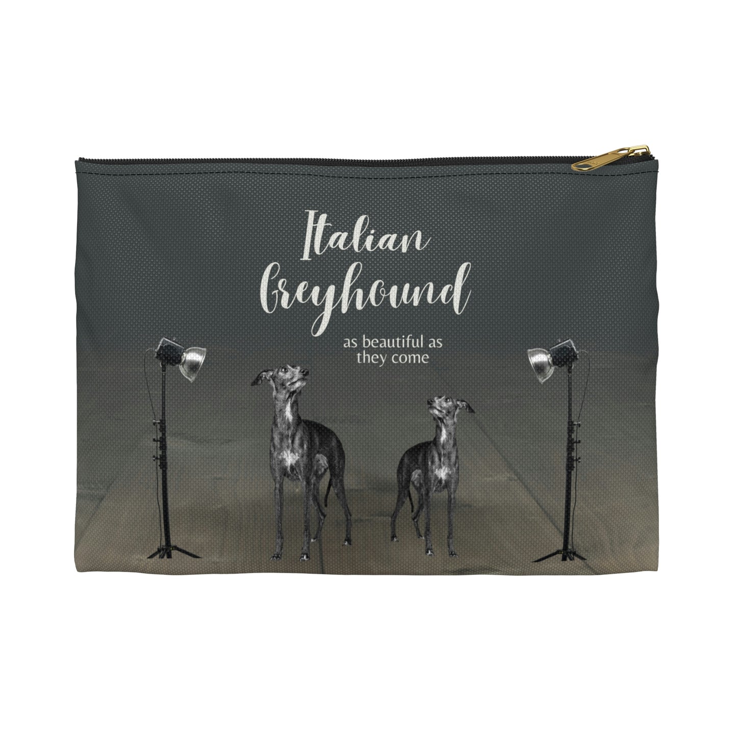 Italian Greyhound Accessory Pouch, Photo Shoot