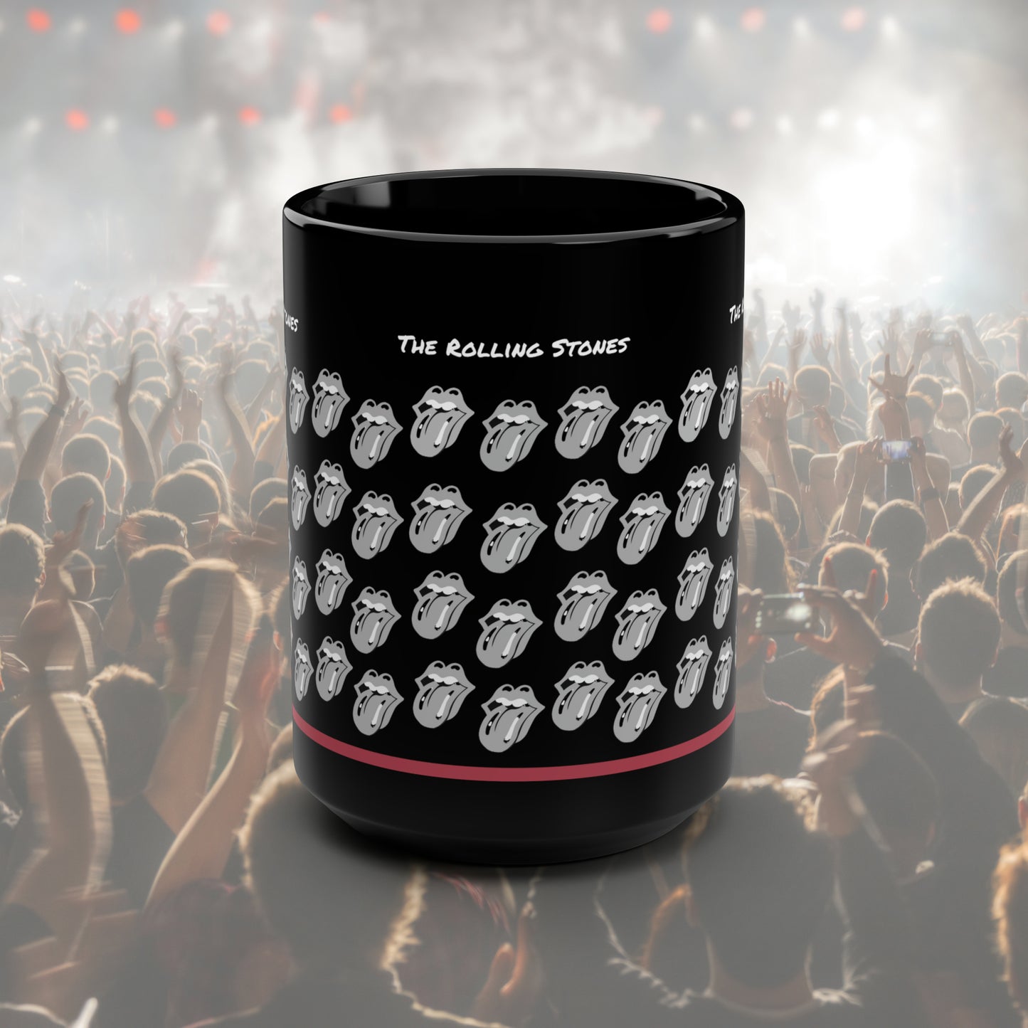 Rolling Stones Mug, Paint It Black