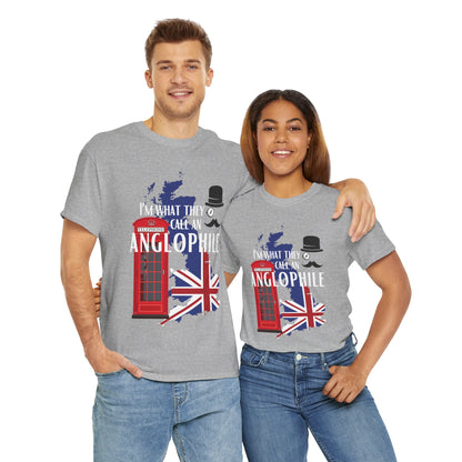 Anglophile Short Sleeve Shirt London England Unisex Classic Fit