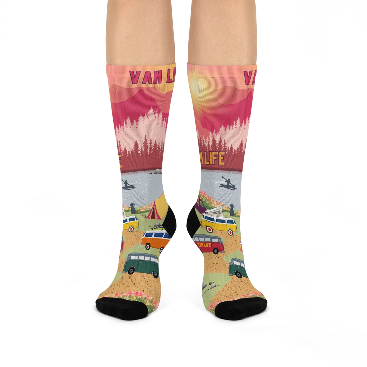 Van Life Socks, Sherbert