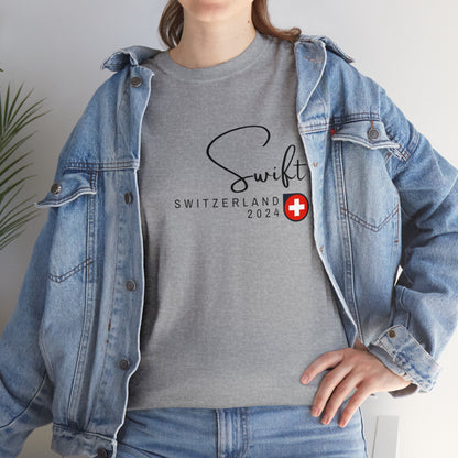 Swift Tour T-Shirt Switzerland concert Tee